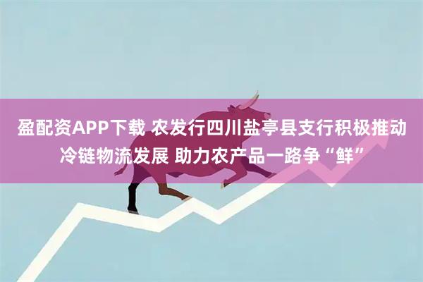 盈配资APP下载 农发行四川盐亭县支行积极推动冷链物流发展 助力农产品一路争“鲜”